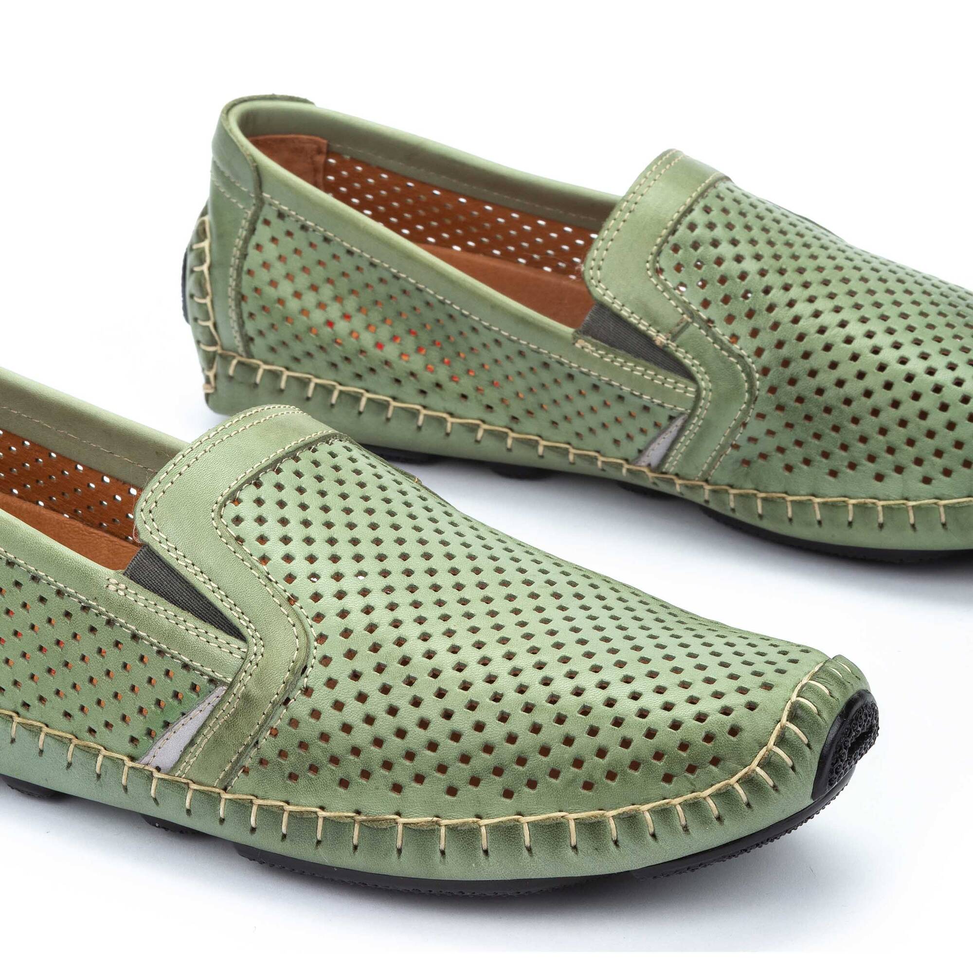 Slip on and Loafers | JEREZ 09Z-3100, MINT GREEN, large image number 60-09Z-3100_439_Pikolinos_JEREZ_MINT_GREEN_full.jpg | null