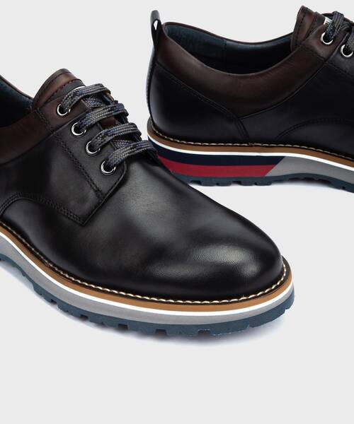 Smart shoes | PIRINEOS M6S-4015 | BLACK | Pikolinos
