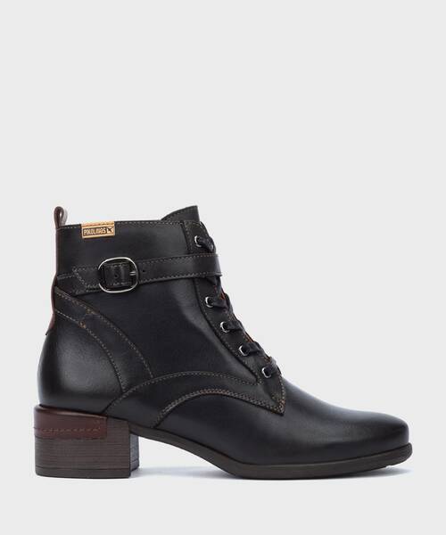 Heeled Booties | MALAGA W6W-8996C1 | BLACK | Pikolinos