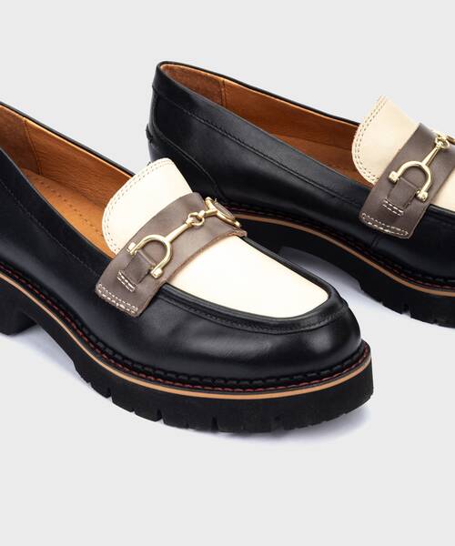 Loafers | VICAR W6S-3889C2 | BLACK | Pikolinos