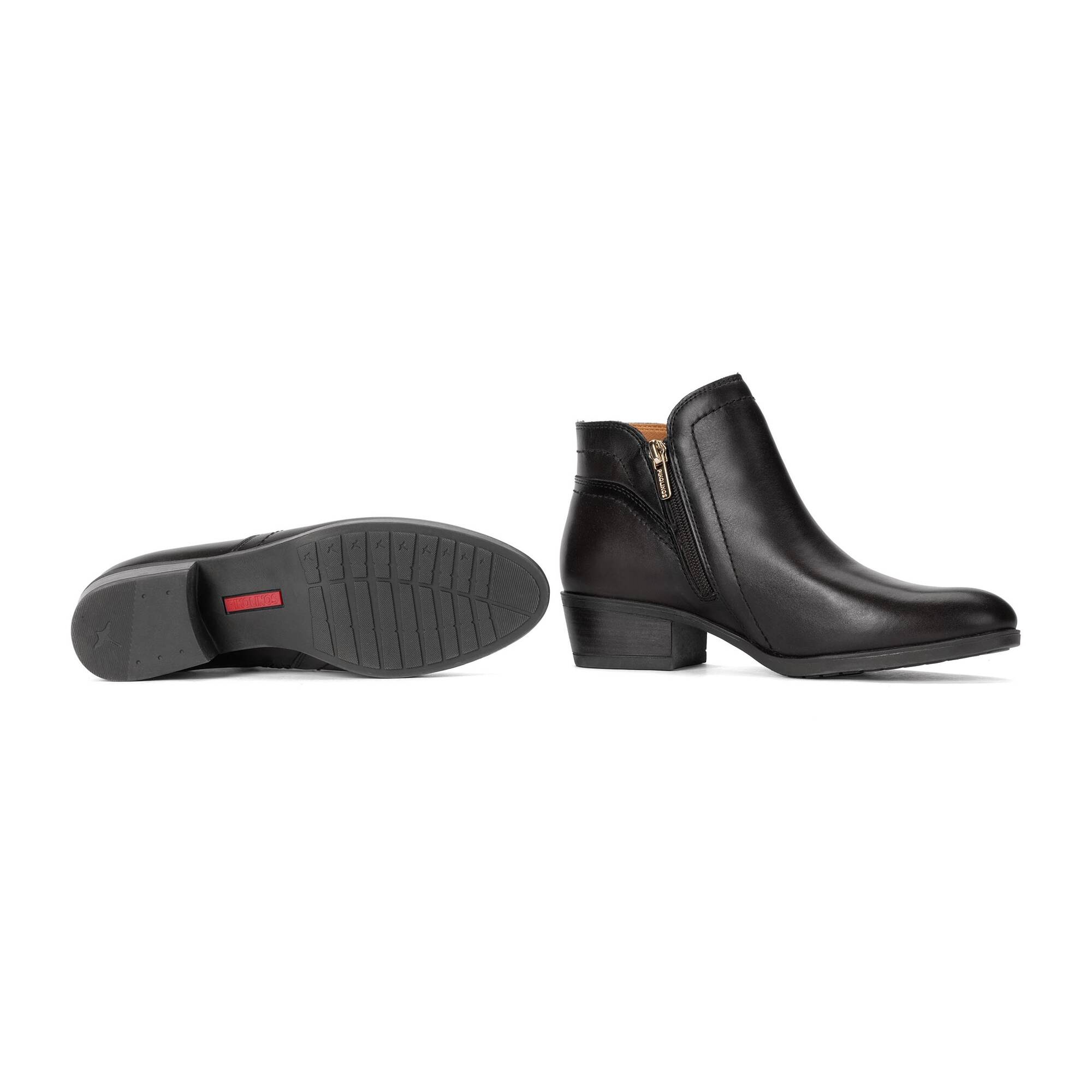 Heeled ankle boots | DAROCA W1U-8726, BLACK, large image number 70-W1U-8726_000_Pikolinos_DAROCA_BLACK_full.jpg | null