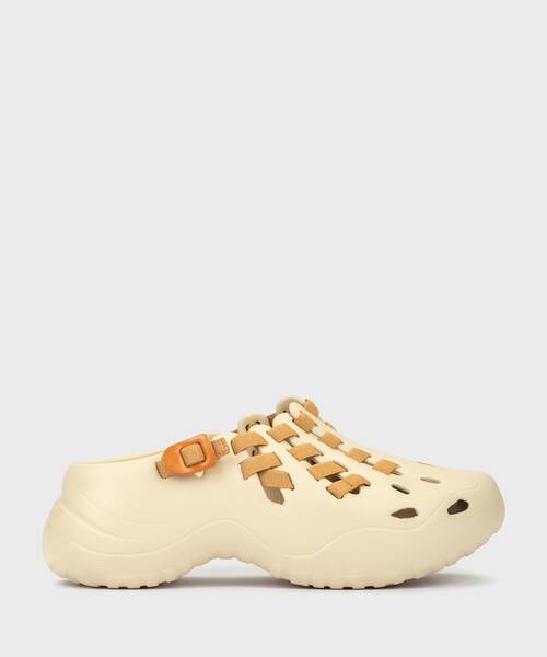 Clogs | ROMANA W8G-0520EL | CREAM | Pikolinos