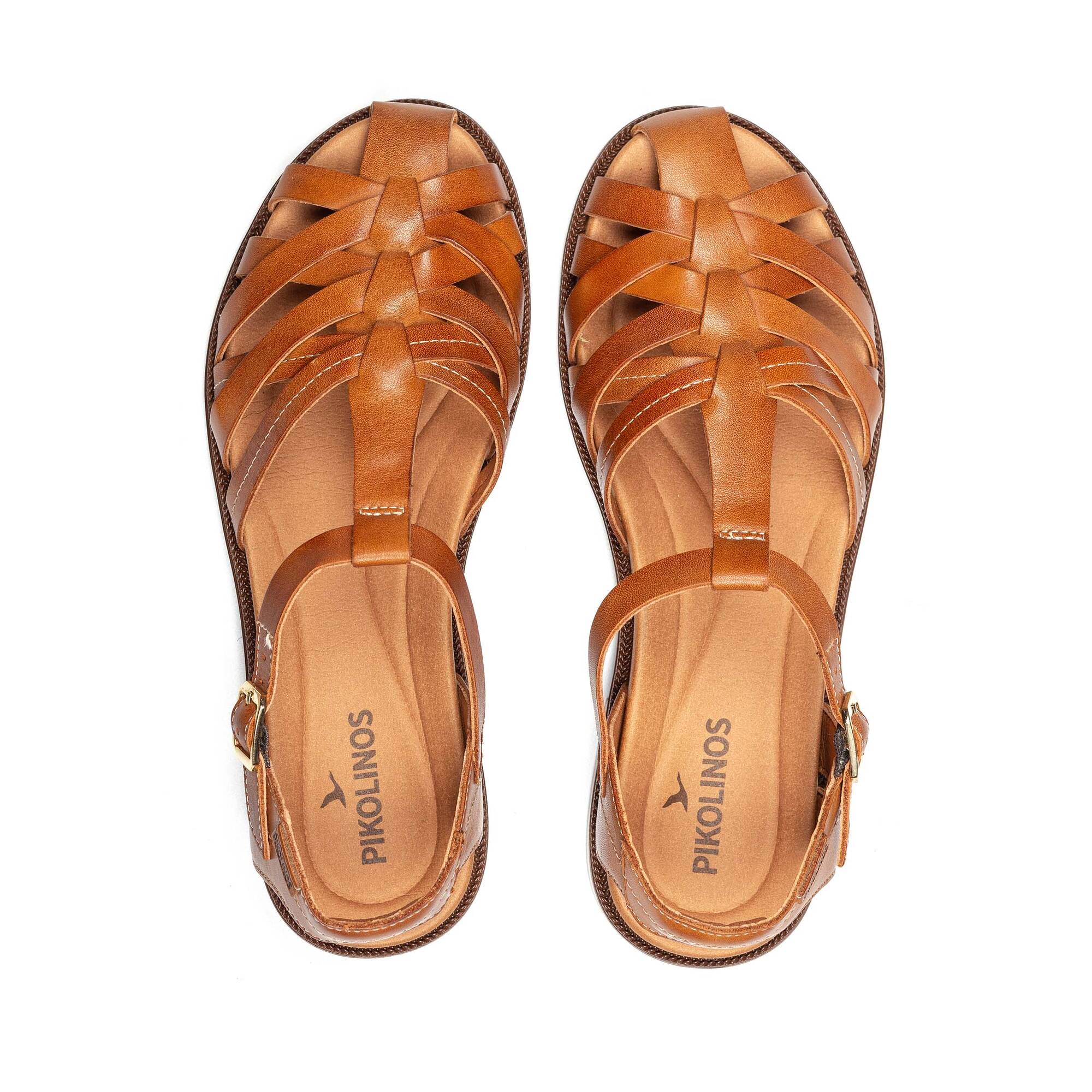 Flat sandals | NAVIA W3E-0637, BRANDY, large image number 100-W3E-0637_250_Pikolinos_NAVIA_BRANDY_full.jpg | null