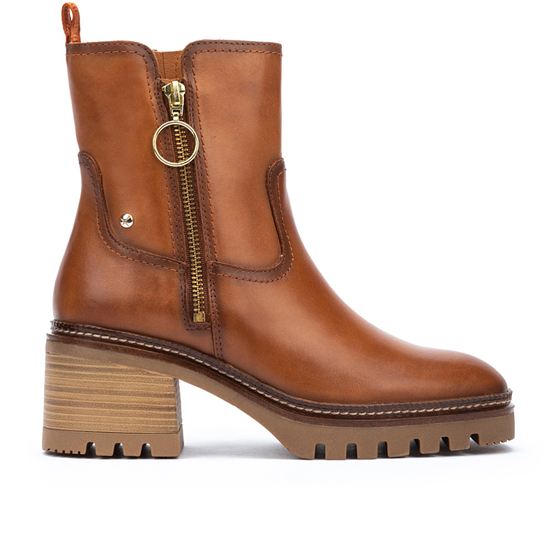 Pikolinos Botines de tacón de piel VALLADOLID W5D