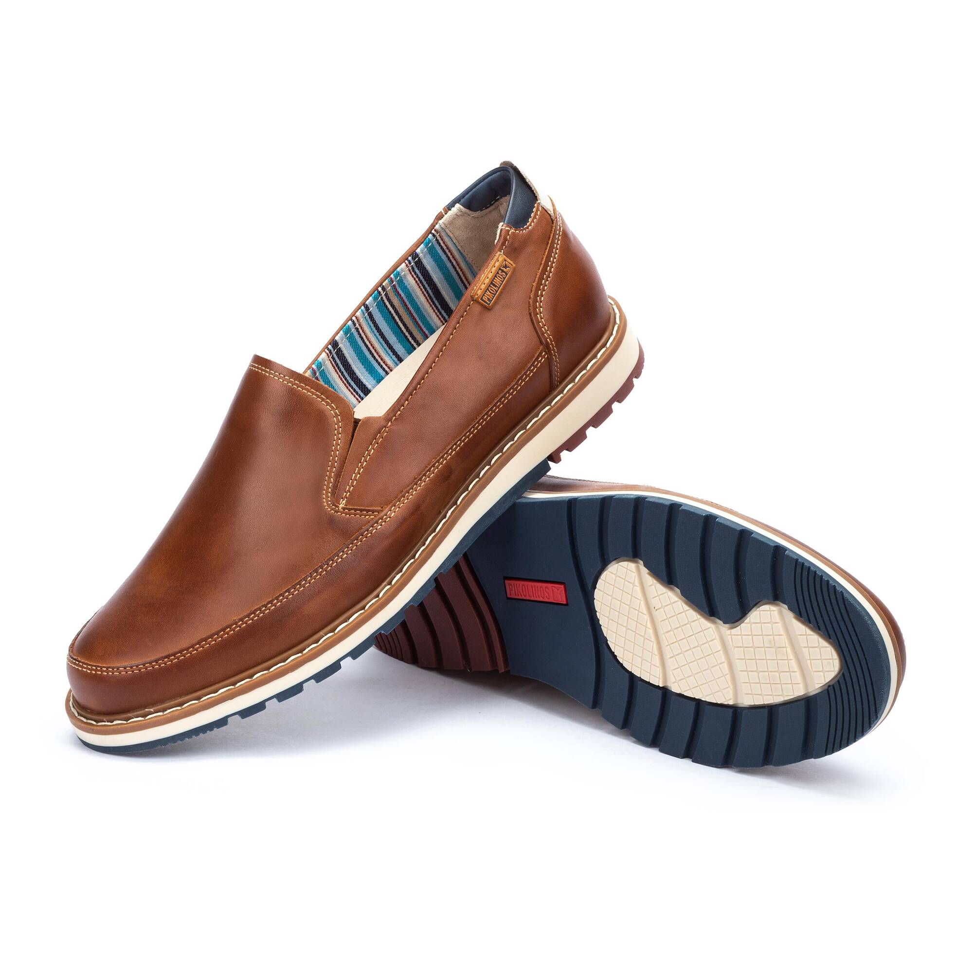 Slip on and Loafers | BERNA M8J-3131, CUERO, large image number 70-M8J-3131_202_Pikolinos_BERNA_CUERO_full.jpg | null