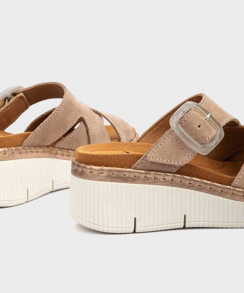 Wedges and Platforms | GOMERA W0K-0827SEC1 | DESERT | Pikolinos