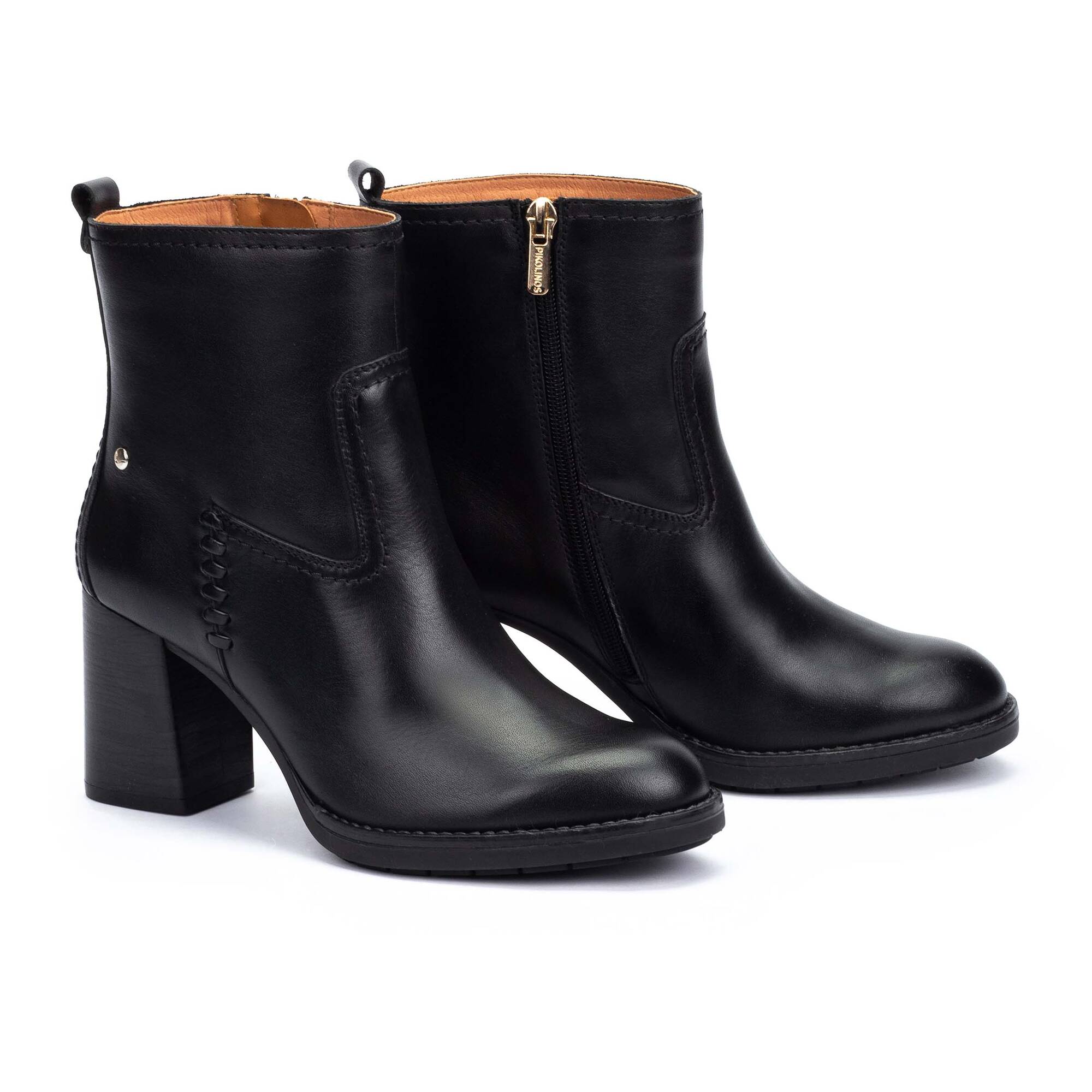 Botines Pikolinos Pikolinos Pompeya Negro Heeled Ankle Boots