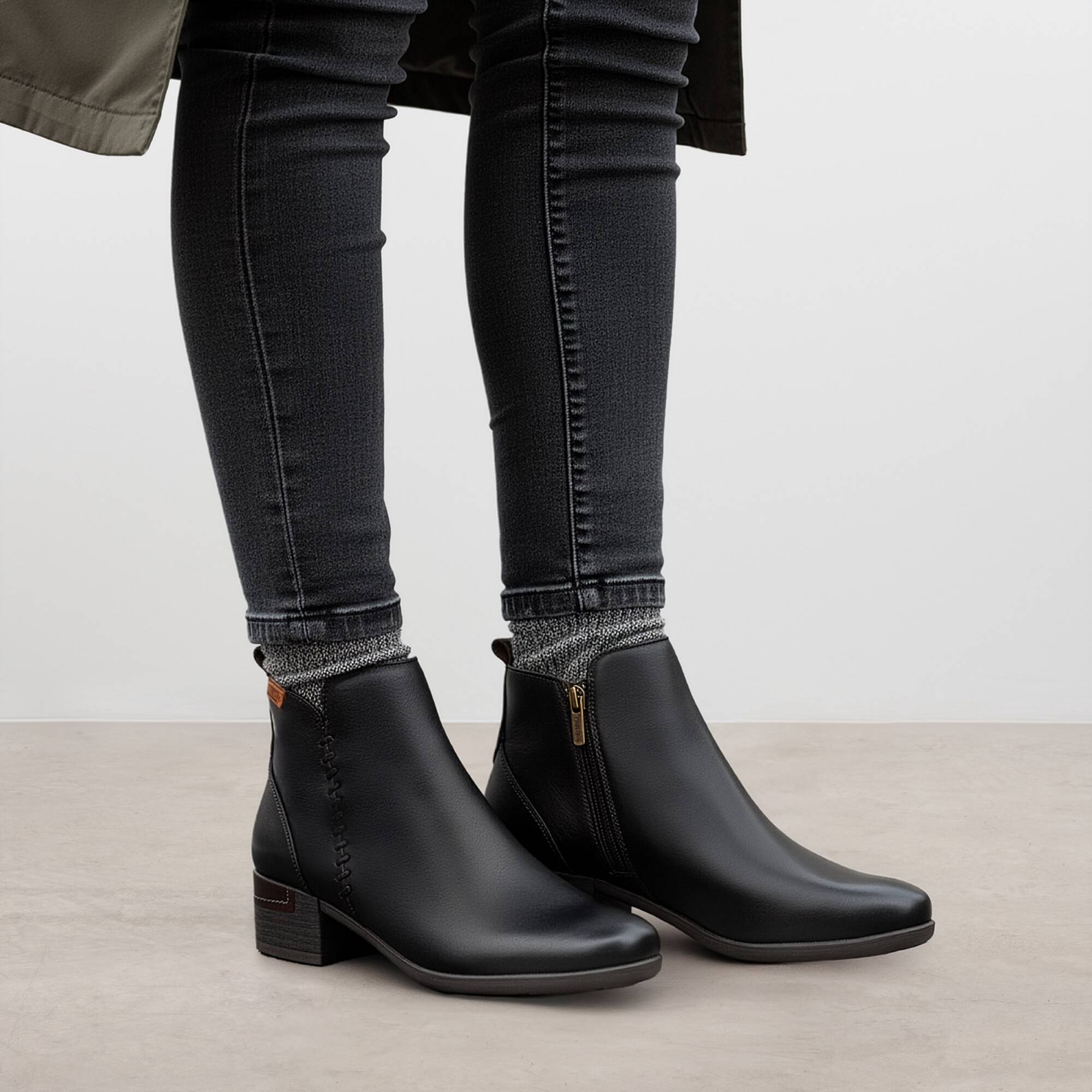 Heeled ankle boots | MALAGA W6W-8950, BLACK, large image number 90-W6W-8950_000_Pikolinos_MALAGA_BLACK_full.jpg | null