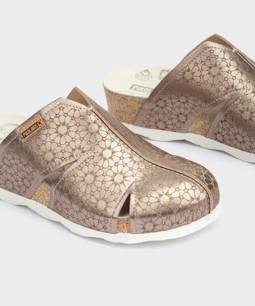 Zuecos | MAHON W9E-0830CL | STONE | Pikolinos