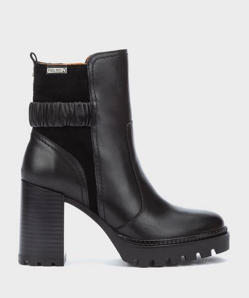 Botines de tacón | CERVERA W1H-8579C1 | BLACK | Pikolinos