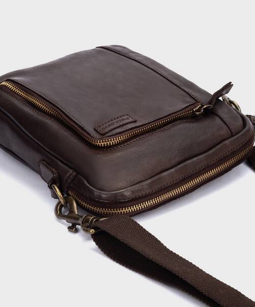 Men's shoulder bags | CAIMARI MHA-192 | BROWN | Pikolinos