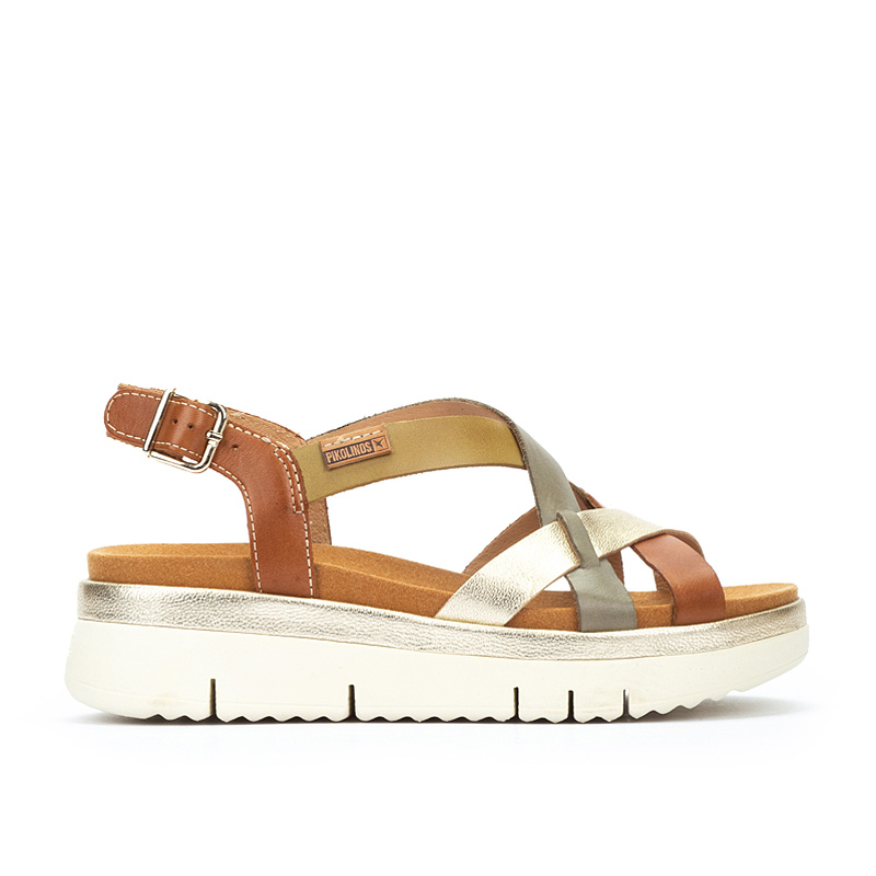 Pikolinos Keilsandalen leder PALMA W4N