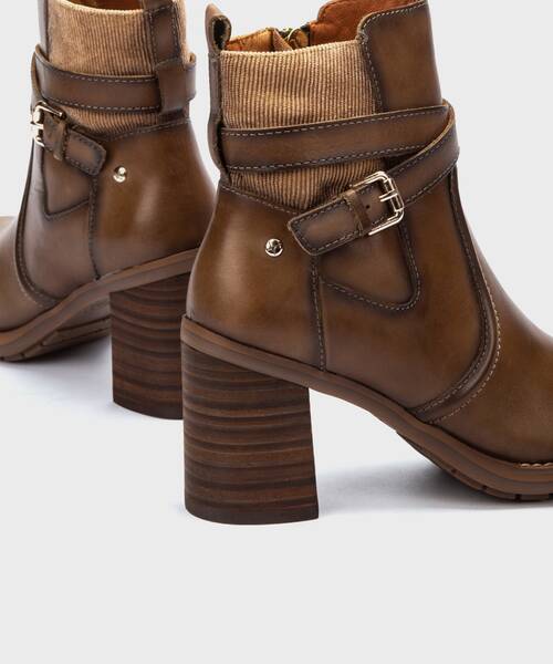 Botines de tacón | POMPEYA W7S-8596 | OLIVE | Pikolinos