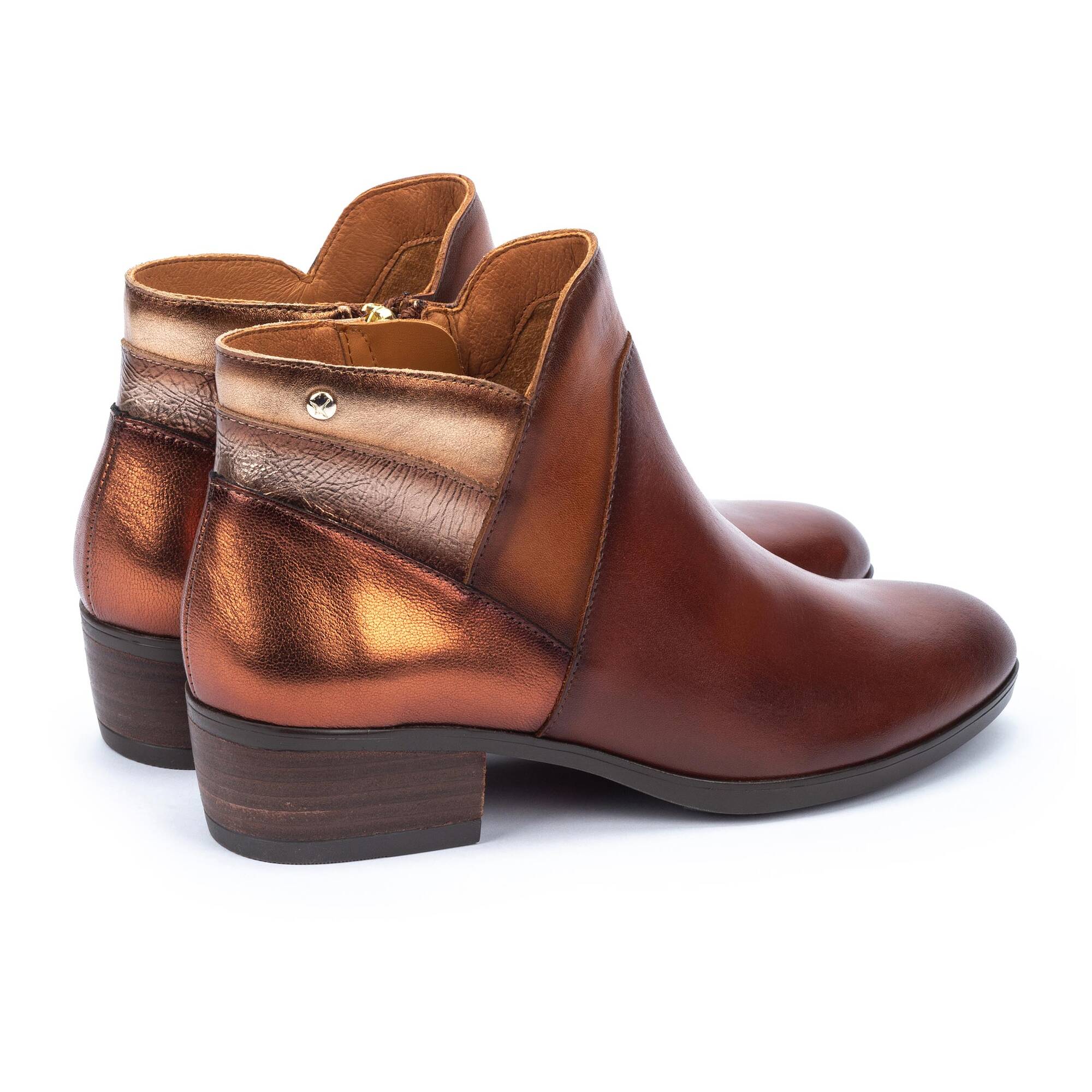 Heeled Booties | DAROCA W1U-8732C3, COGNAC, large image number 30 | null