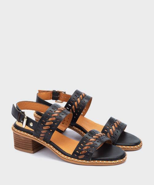Sandals and Clogs | BLANES W3H-1822C1 | BLACK | Pikolinos