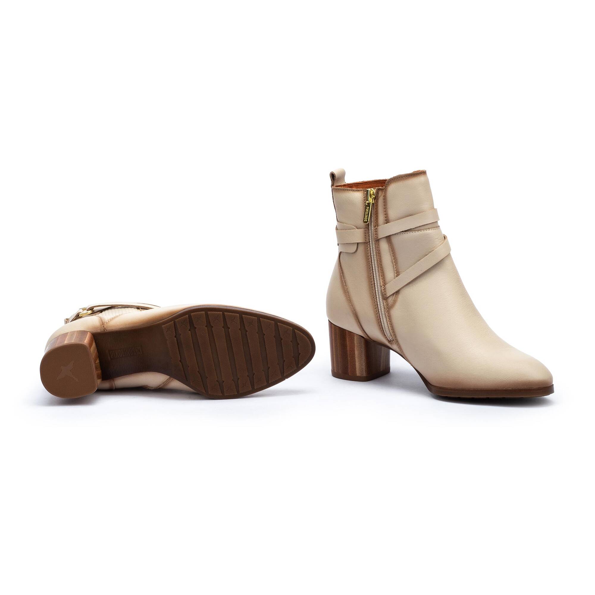 Heeled Booties | CALAFAT W1Z-8841, MARFIL, large image number 70 | null
