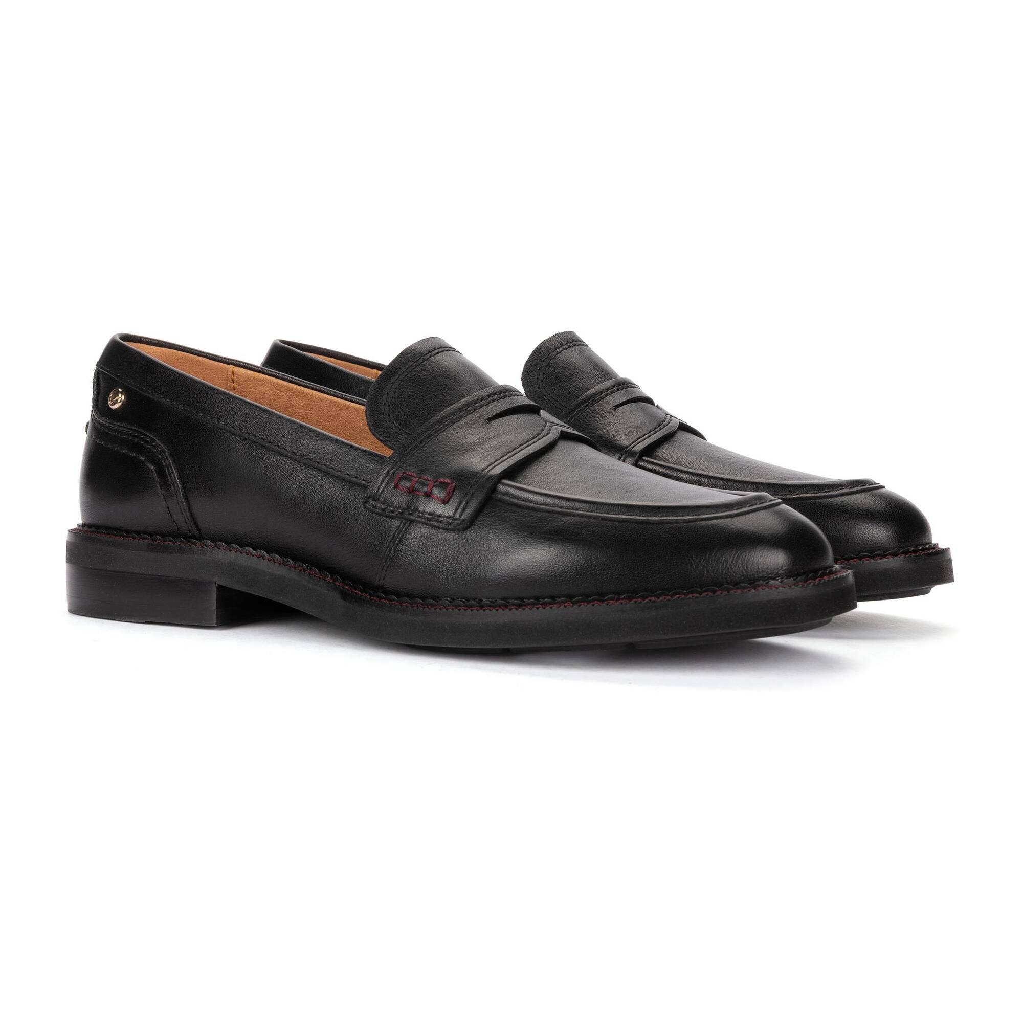 Mocassins | DEVA W2L-3959, BLACK, large image number 20-W2L-3959_000_Pikolinos_DEVA_BLACK_full.jpg | null