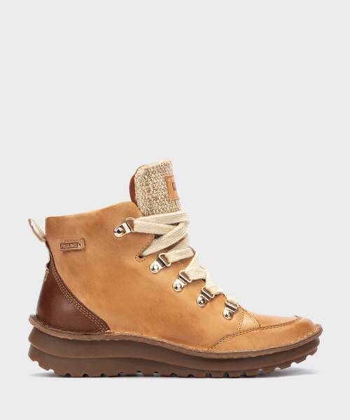 Botines planos | CAZORLA PKW5U-8502C2 | ALMOND | Pikolinos