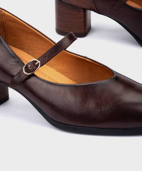 Zapatos tacón | CALAFAT W1Z-5656C1 | CAOBA | Pikolinos