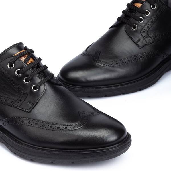Lace-up shoes | BUSOT M7S-4011, BLACK, large image number 60 | null
