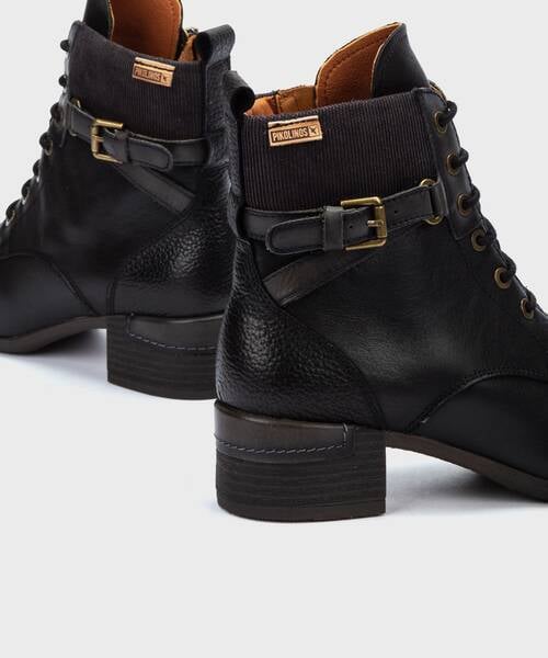Botines Tacón | MALAGA W6W-8953C1 | BLACK | Pikolinos
