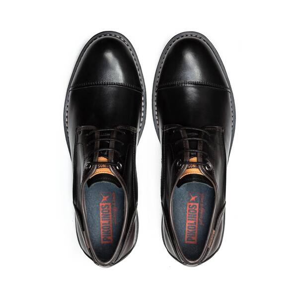 Zapatos vestir | YORK M2M-4076, BLACK, large image number 100 | null