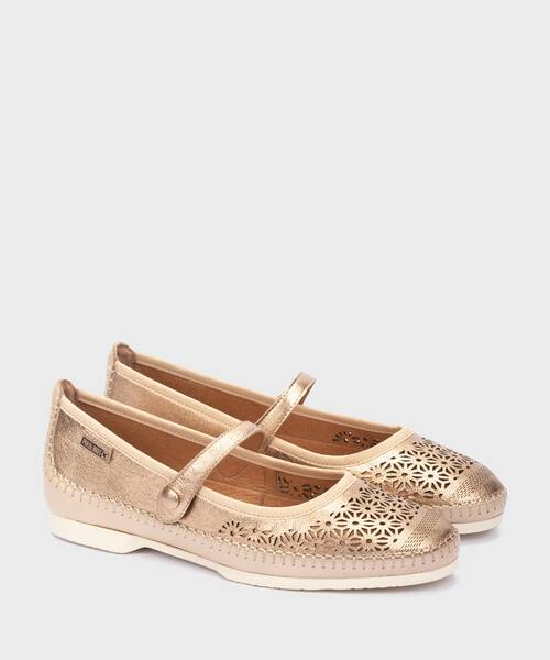 Ballet flats | AGUILAS W6T-2594CLC1 | CHAMPAGNE | Pikolinos
