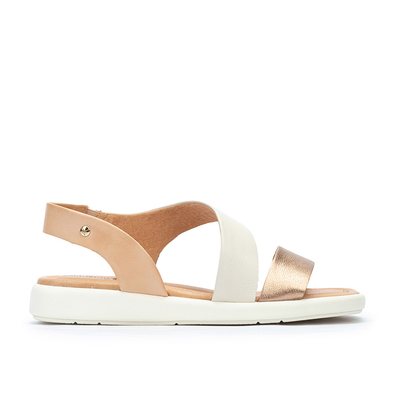 Pikolinos Sandales plates en cuir CALELLA W5E
