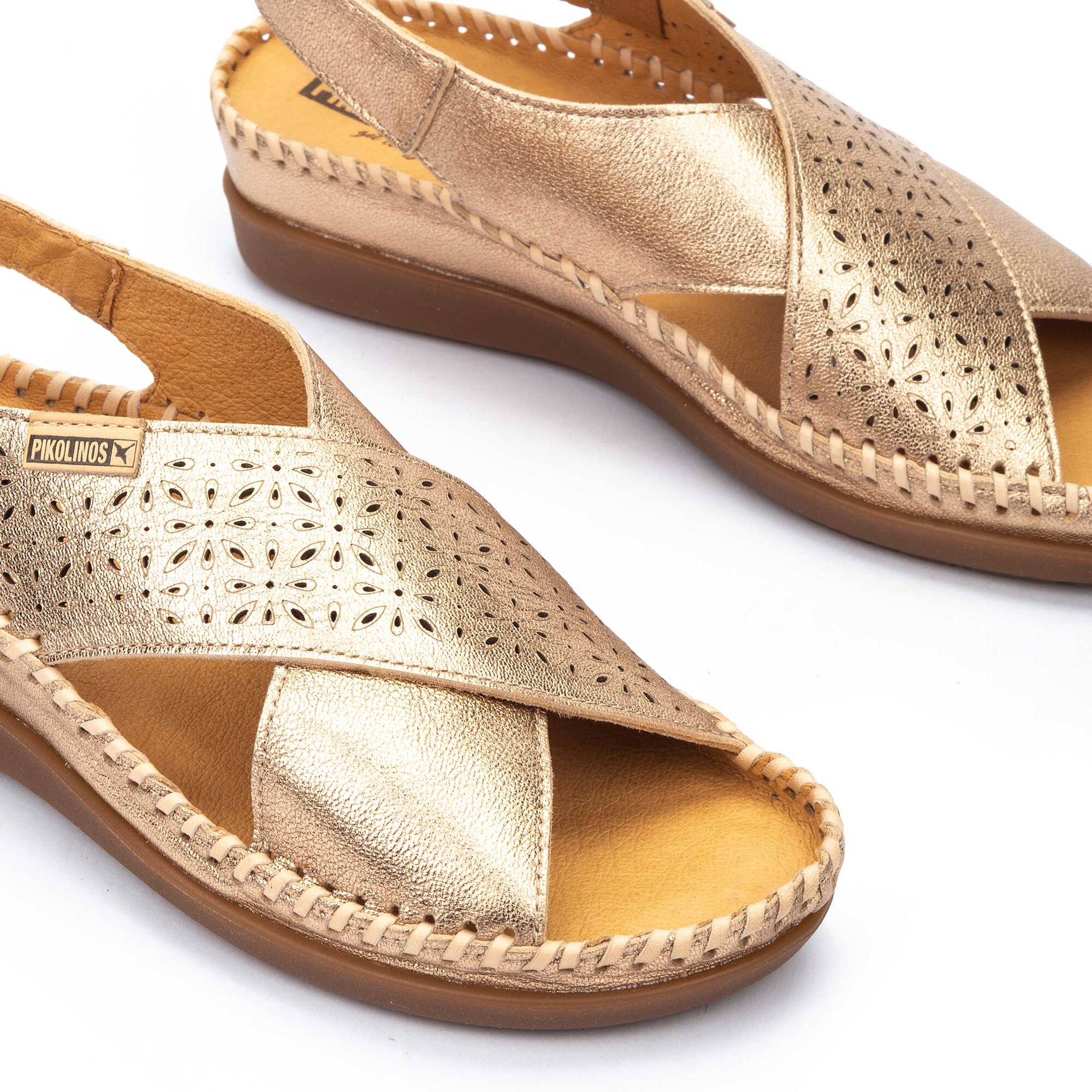 Wedges and platforms | CADAQUES W8K-0848CL, CHAMPAGNE, large image number 60-W8K-0848CL_798_Pikolinos_CADAQUES_CHAMPAGNE_full.jpg | null