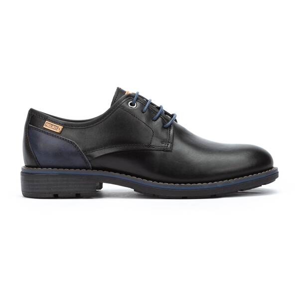 Zapatos vestir | YORK M2M-4178, BLACK, large image number 10 | null