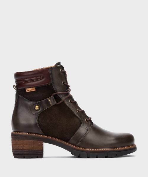 Heeled Booties | SAN SEBASTIA W1T-8979C1 | FOREST | Pikolinos