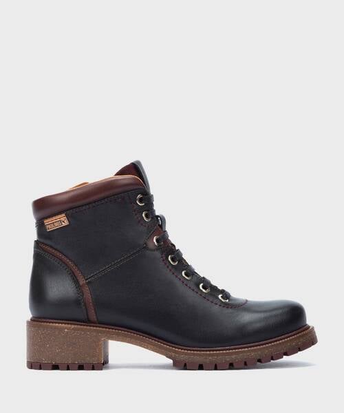 Botines Planos | ASPE W9Z-8694C1 | BLACK | Pikolinos