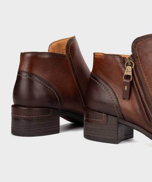 Heeled Booties | MALAGA W6W-8648 | CUERO | Pikolinos