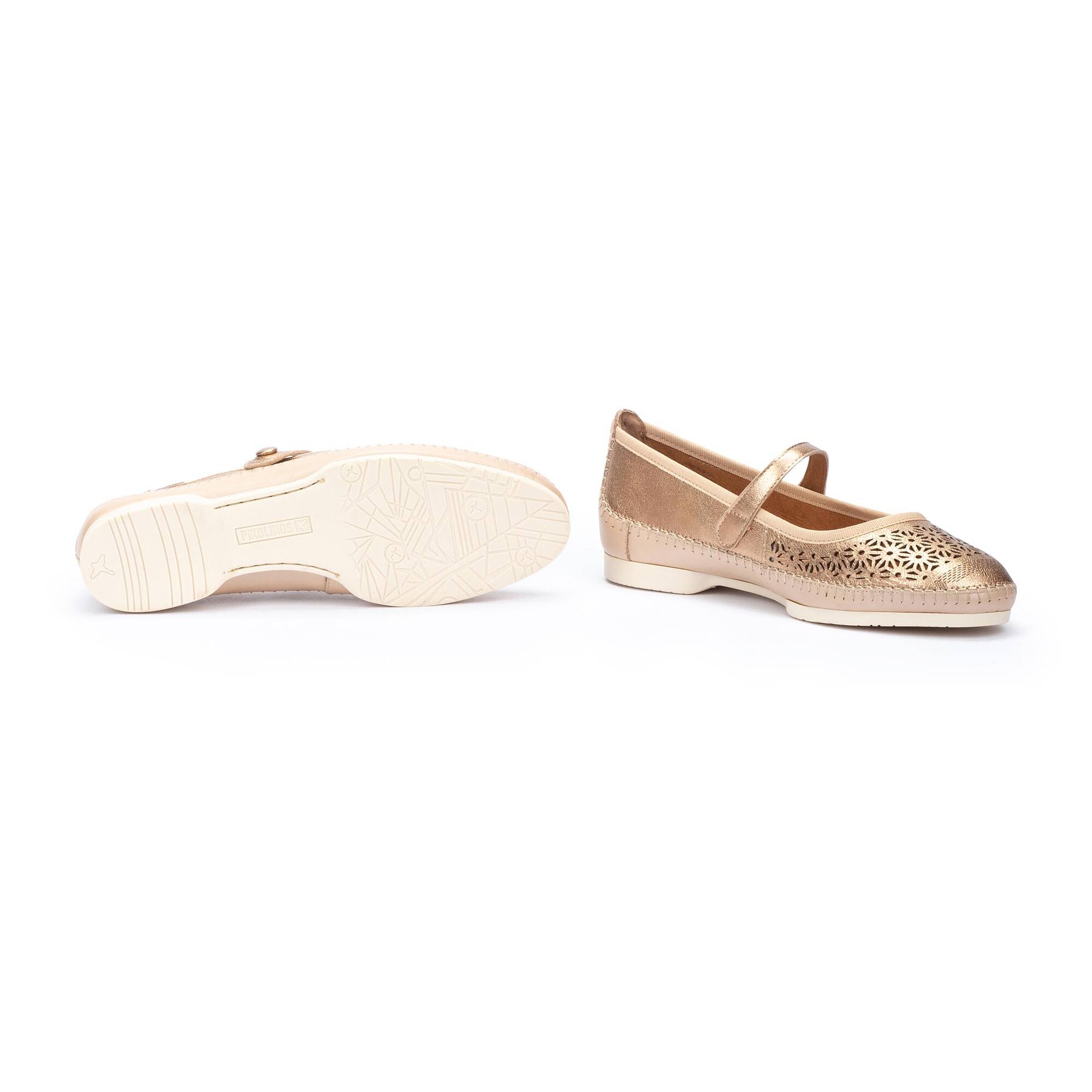 Ballet flats | AGUILAS W6T-2594CLC1, CHAMPAGNE, large image number 70-W6T-2594CLC1_798_Pikolinos_AGUILAS_CHAMPAGNE_full.jpg | null