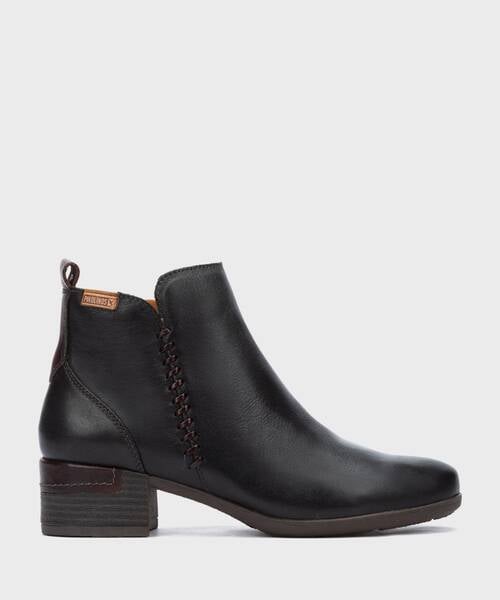 Stiefeletten mit Absatz | MALAGA W6W-8950 | BLACK | Pikolinos