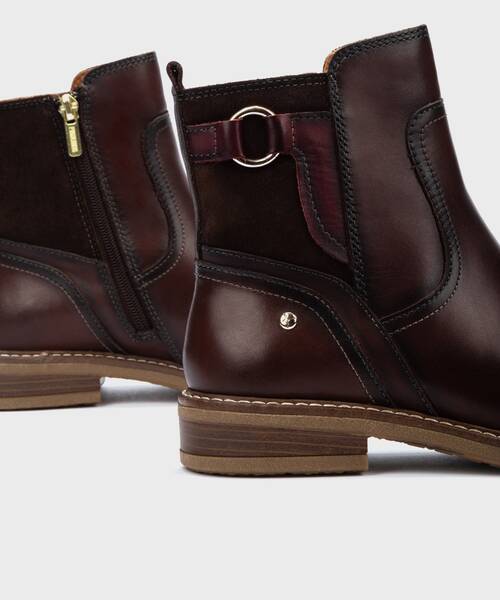 Botines Planos | ALDAYA W8J-8604C1 | CAOBA | Pikolinos