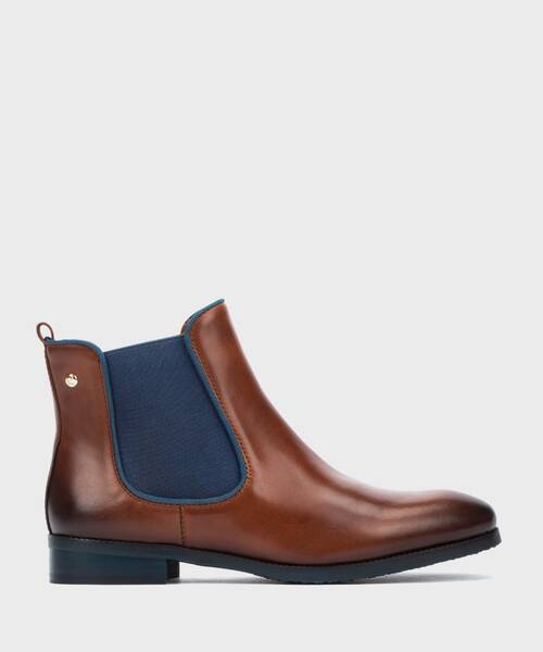 Botines Planos | ROYAL W4D-8637ST | CUERO | Pikolinos