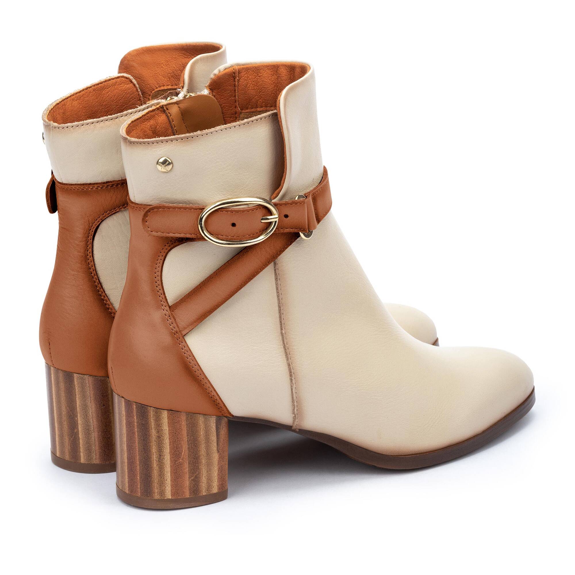 Heeled Booties | CALAFAT W1Z-8977C1, MARFIL, large image number 30 | null