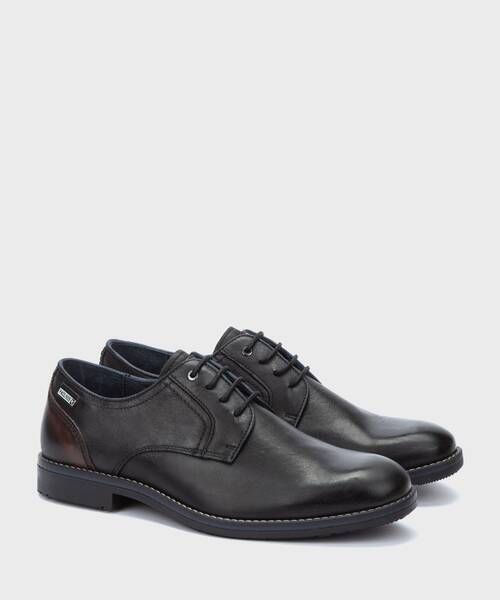 Smart shoes | LEON M4V-4074BFC2 | BLACK | Pikolinos