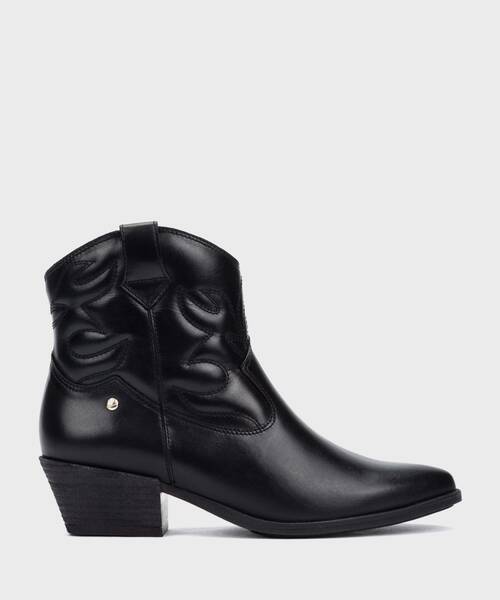 Heeled ankle boots | VERGEL W5Z-8551 | BLACK | Pikolinos