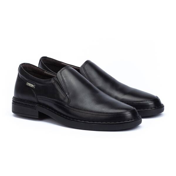 Slip on and Loafers | BERMEO M0M-3157, BLACK, large image number 20 | null