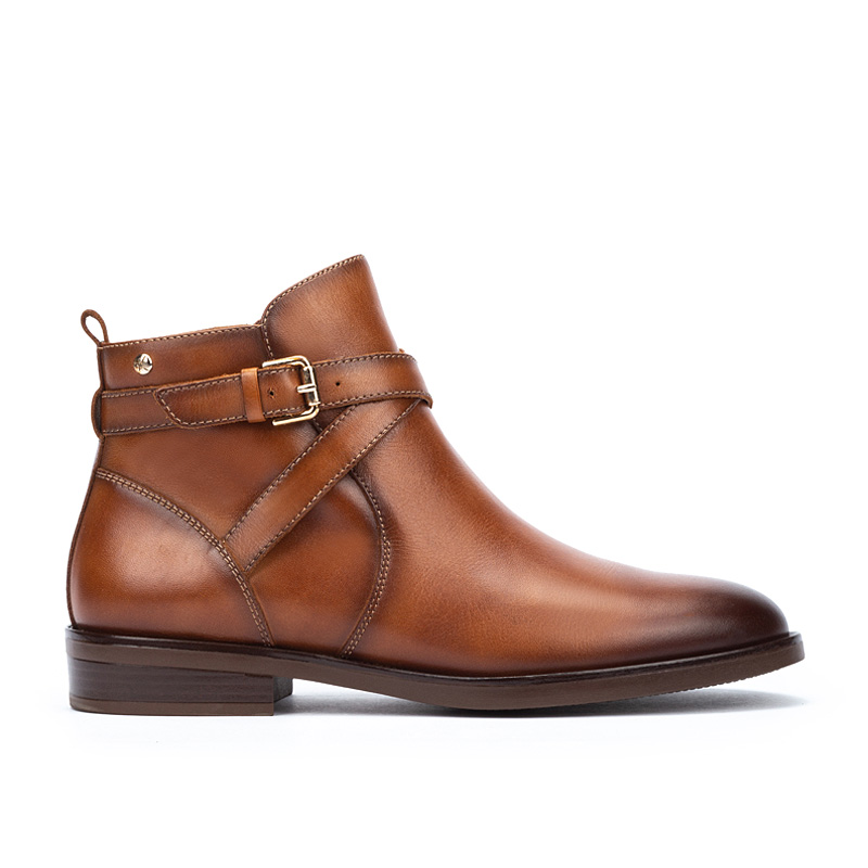 Pikolinos Botines planos de piel PUERTOLLANO W3C