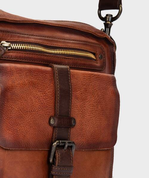 Sacs à bandoulière pour hommes | CAIMARI MHA-160 | COGNAC | Pikolinos