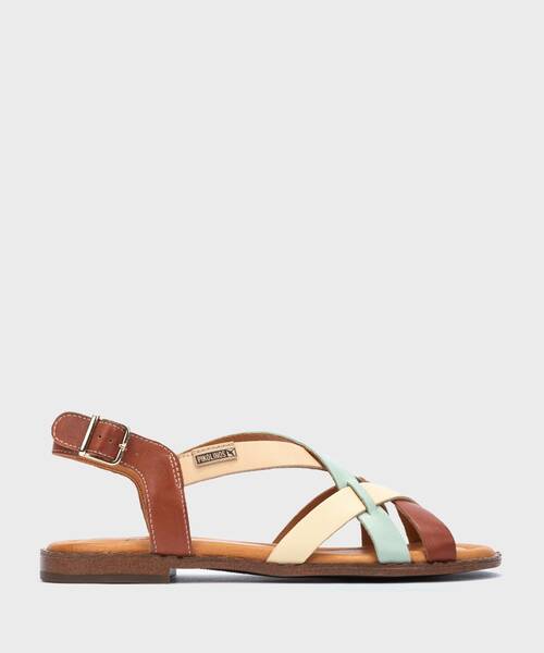 Sandalias planas | ALGAR W0X-0556C2 | BRICK | Pikolinos