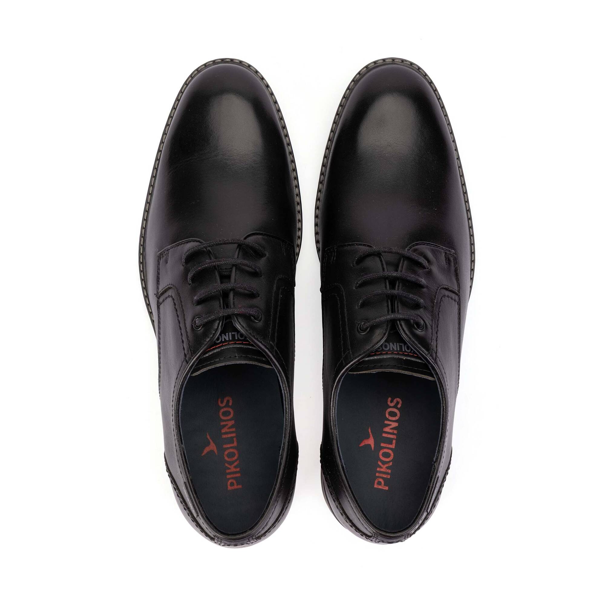 Schn&uuml;rschuhe | LEON M4V-4074, BLACK, large image number 100-M4V-4074_000_Pikolinos_LEON_BLACK_full.jpg | null