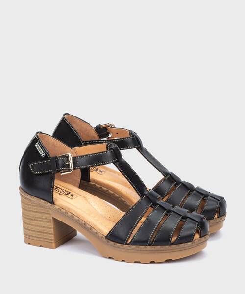 Sandals and Mules | CANARIAS W8W-1873 | BLACK | Pikolinos