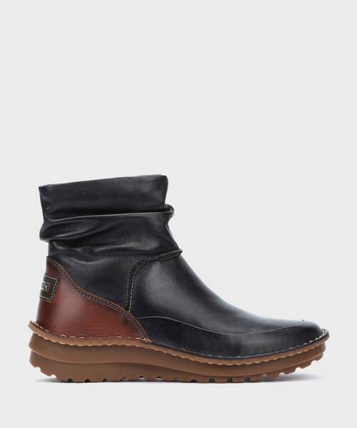 Botines Planos | CAZORLA W5U-8960C1 | BLACK | Pikolinos