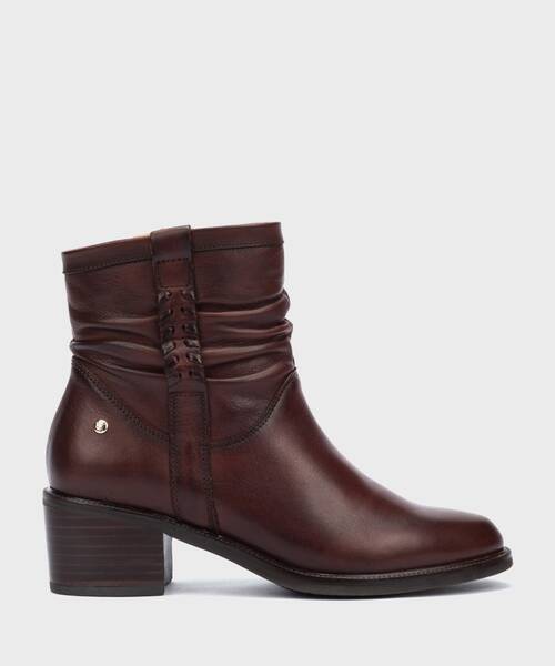 Botines con Tacón | BACAROT W2D-8891 | CAOBA | Pikolinos