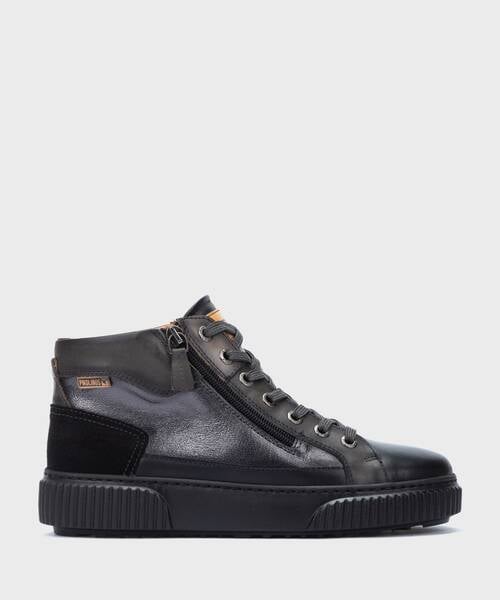 Sneakers | RIELLS W4Z-8584C1 | BLACK | Pikolinos