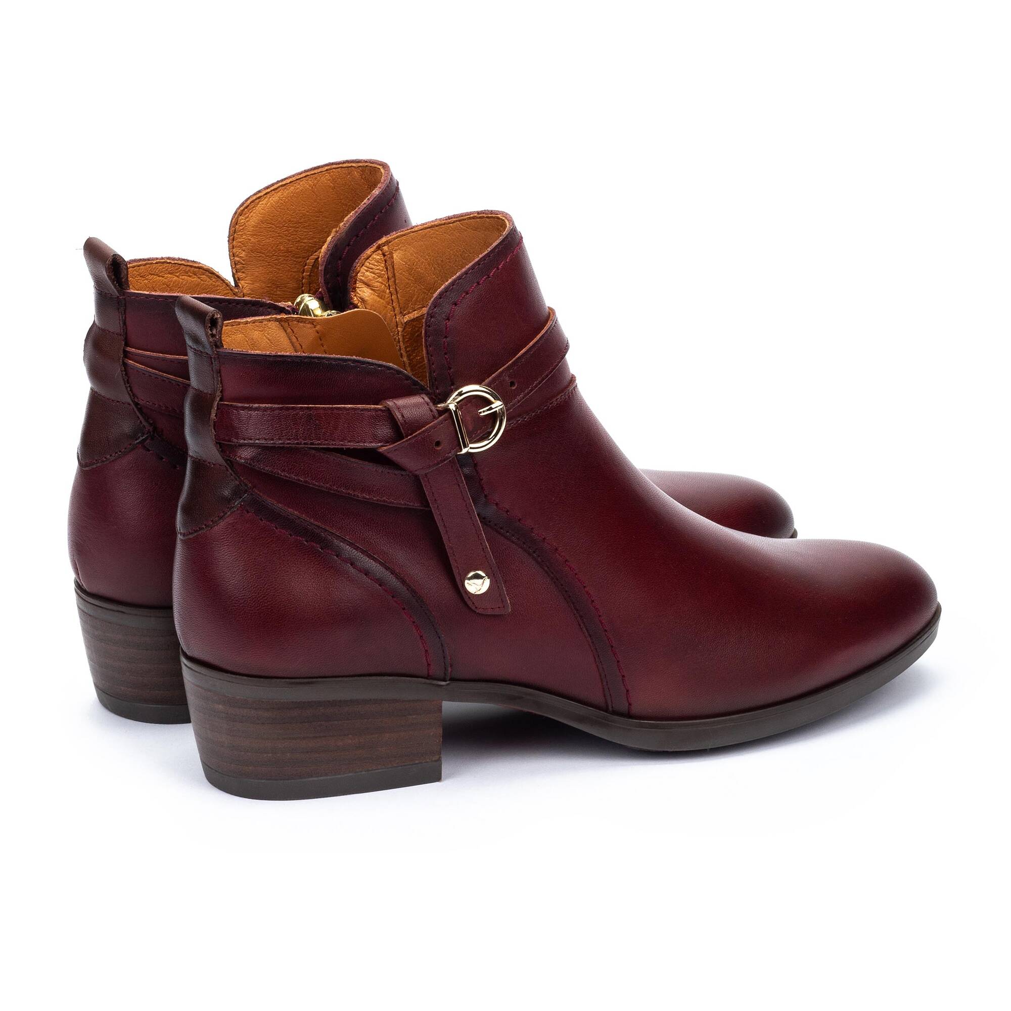 Heeled ankle boots | DAROCA W1U-8901C1, GARNET, large image number 30-W1U-8901C1_511_Pikolinos_DAROCA_GARNET_full.jpg | null